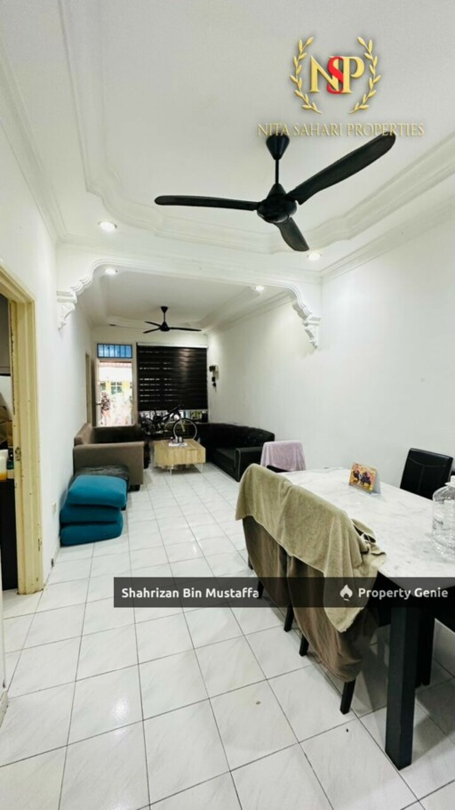 Single Storey House. Taman Pulai Indah. International Lot. Full Loan