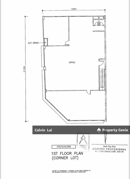 2 Storey Corner Shop Lot