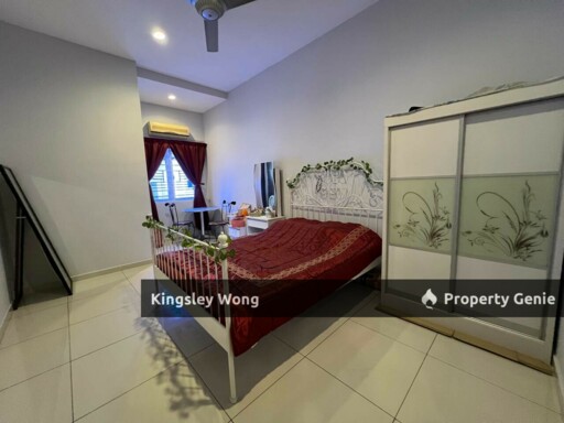 Bougainvillea Botani Freehold Double Storey Terrace House Gated Guarded Facing Field 22x75 Move in condition