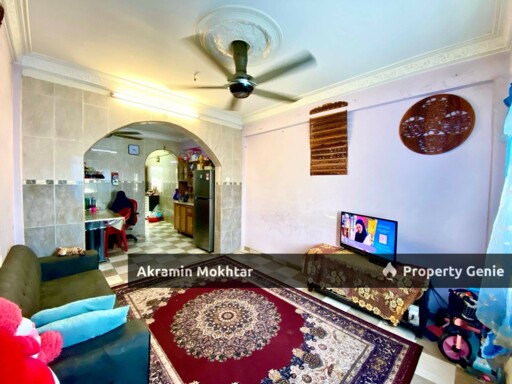 End Lot, Facing Open (Lake), Partially Furnished & Renovated | Apartment Desa Tasik 6B Bandar  Tasik Selatan Sungai Besi, KL