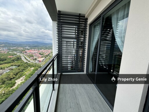 Jesselton Twin Towers B 13th Floor, High End Condo for Rent, 2Bed 2Bath, 832 sf, Near QE2, Jalan Lintas, Kota Kinabalu City
