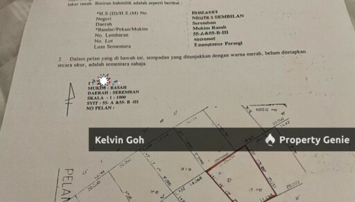 Bungalow Land 7143sf @ Rasah Kemayan Seremban 2