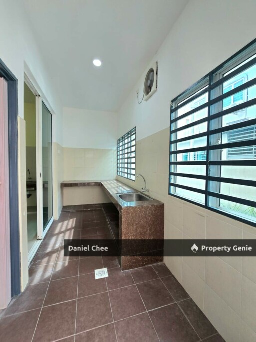 Pengkalan New Painted Facing Field Double Storey Terrance House For Sale