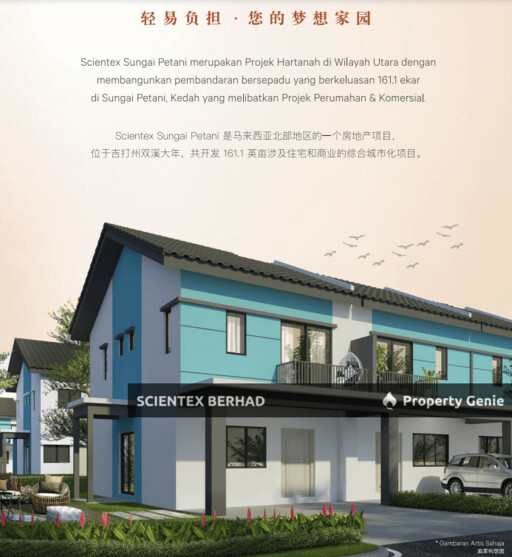 Aster, Scientex Sungai Petani