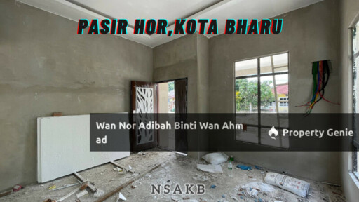 SEMI D LUAS BANGLO DALAM BANDAR KOTA BHARU