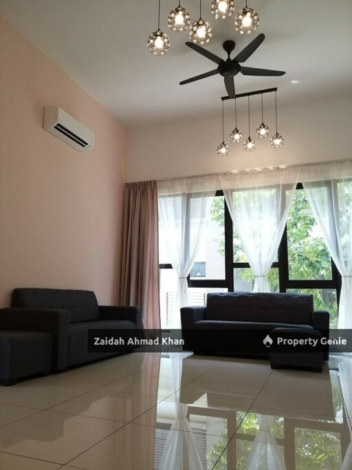 Triple Storey N'Dira Townhouse 16 Sierra Puchong Corner Fully Furnished