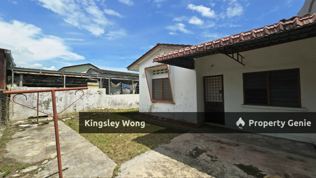 Taman Wah Keong Simee Freehold Single Storey Semi-D Facing South Big Side Land Near canning garden Stadium