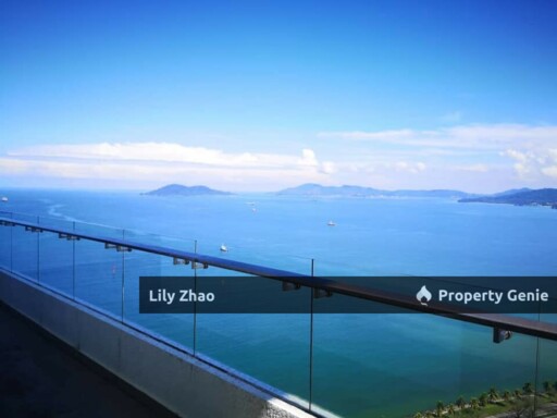 Exclusive Full Sea View Triplex Resort Penthouse for Sale, 6,016 sf @Signal Hill, Kota Kinabalu City, Sabah