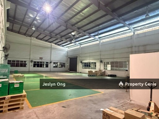 1.5-Storey Semi-D Factory at Nusa Cemerlang Industrial Park for Sale