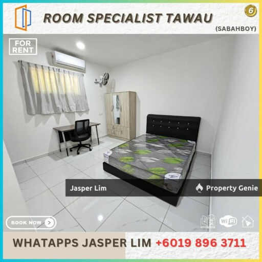 Taman Indah Villa (Bedroom with private bathroom) Room Specialst