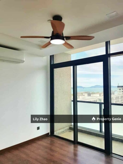 Penthouse Duplex Sea View for Sale Corner Lot, 1,586 sf, Renovated @ Riverson, Kota Kinabalu City Centre