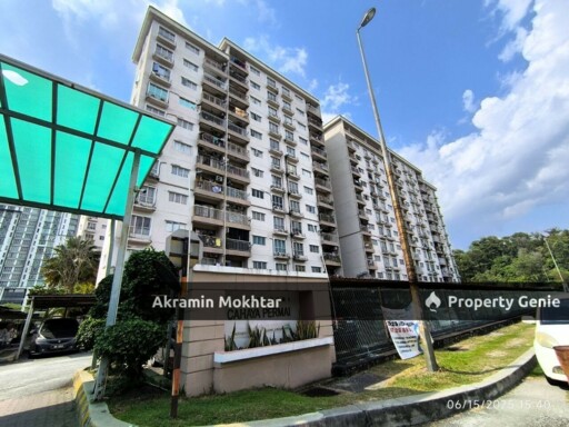 Near MRT Putra Permai & 1 Parking | Pangsapuri Cahaya Permai, Seri Kembangan