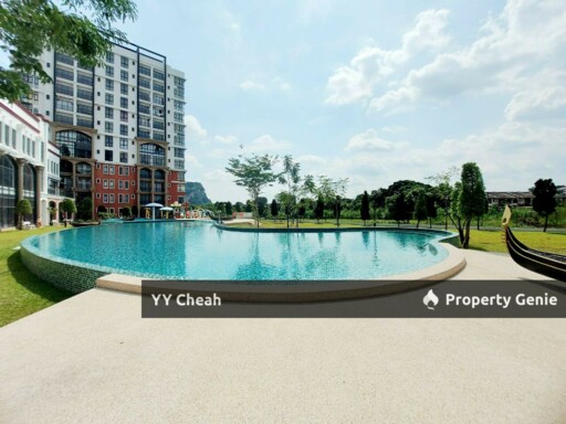 Ipoh Garden Condo For Sale, New Unit, Ground Floor RM250k only