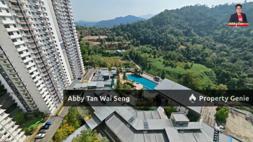 Bukit Bantayan Top Floor — 2 Parking + Open Mountain View, Memang Susah Mau Cari Bah