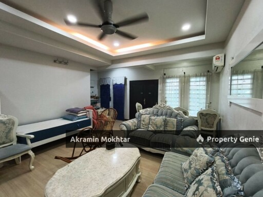 Freehold, Fully Renovated & Partially Furnished | Double Storey Terrace, Taman Puchong Prima, Puchong