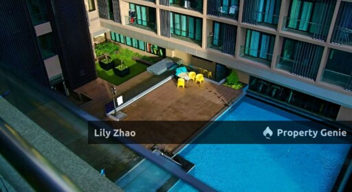 Penthouse Duplex Sea View for Sale Corner Lot, 1,586 sf, Renovated @ Riverson, Kota Kinabalu City Centre