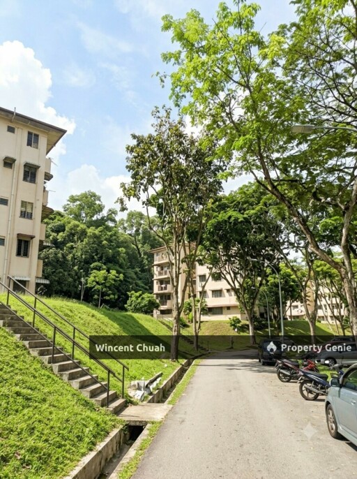(Corner Lot) Flat Wangsa Maju Seksyen 2