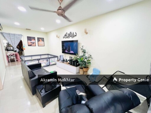 Partially Furnished, Renovated & Extended | 1 Storey Terrace Jalan Nilam 2 Taman Sri Nanding Hulu Langat Selangor