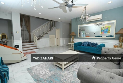 Cahaya SPK, Shah Alam | 2-Storey Semi-D 5 Bedrooms | RM1.6M - Huge Land and Fully Furnished