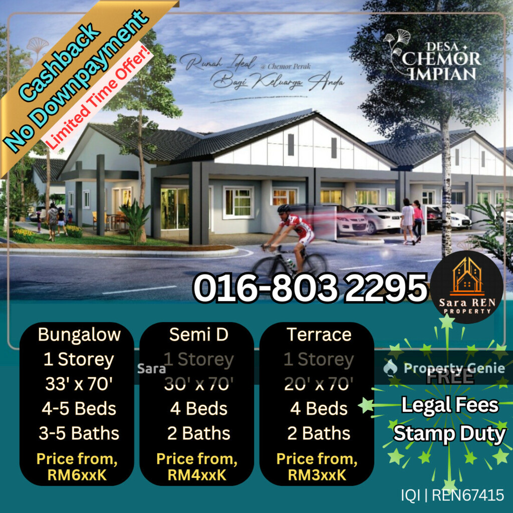 Chemor Impian, 5 mins from Meru, Ipoh