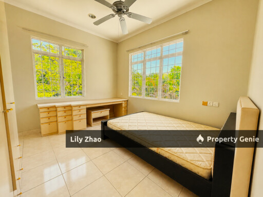 Bungalow on the Hill for Rent, 5Bed 4Bath, Fully Furnished, 6 Car Park, Mount Kinabalu View📍Jalan Lintas Highway, Kota Kinabalu City.