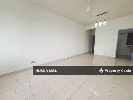 Pangsapuri Seri Ixora Shah Alam | Apartment Freehold 3 Bilik Baru Cat Menghadap Jalan Utama Seksyen 27