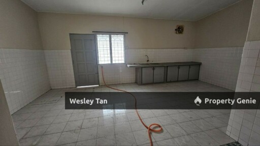 Malim Jaya 1 Stry Terrace Kitchen Full Extended New Paint Facing Field