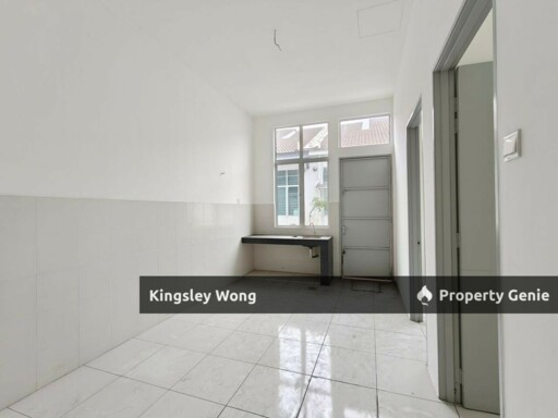 Klebang Aman Single Storey Terrace House Facing Field Near Tasek Chemor
