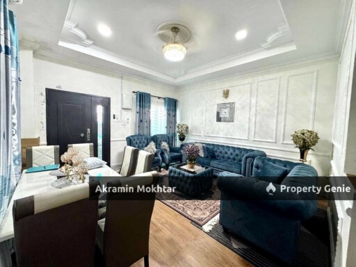 Facing Open & Renovated | 2.5 Storey Superlink Terrace De Puncak Ukay Perdana