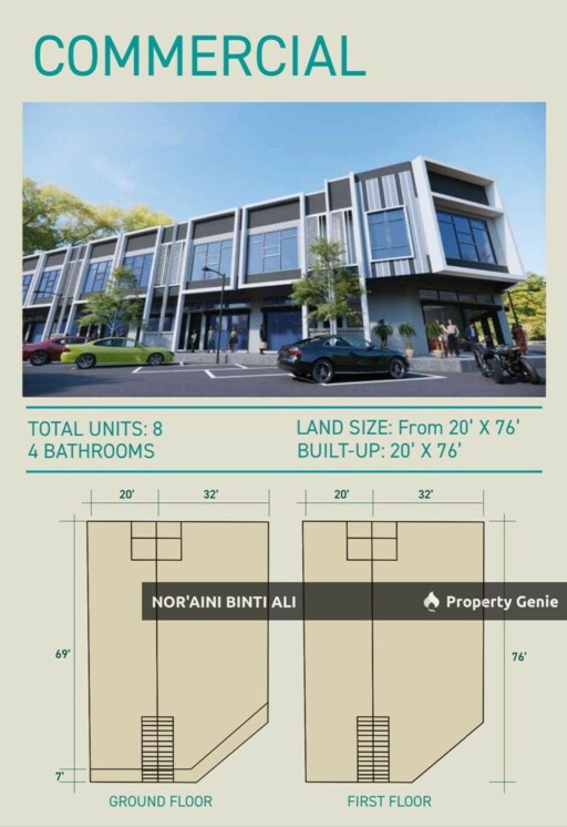 New project at Sungai Karang, Kuantan!  OPEN TITLE | FREEHOLD  Shoplot for sale
