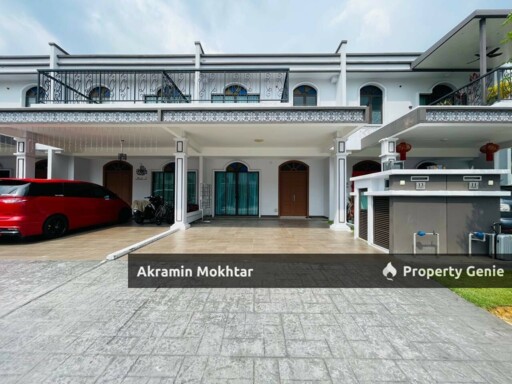 PARTIALLY FURNISHED & RENOVATED | DOUBLE STOREY TERRACE LINK VILLA AZULA PERANAKAN STRAITS SETIA ECO TEMPLER RAWANG