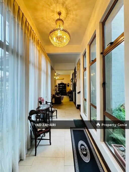 Lagenda 1, Bukit Jelutong, Shah Alam | 2-Storey Superlink 5 Bedrooms | RM2.1M - Extended Kitchen, Facing Open & Extra Land