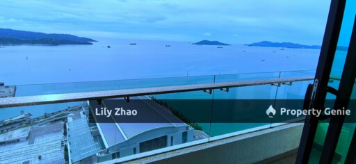 Exclusive Full Sea View Triplex Resort Penthouse For Sale, 3,701 Sf, Signal Hill, Kota Kinabalu City, Sabah.