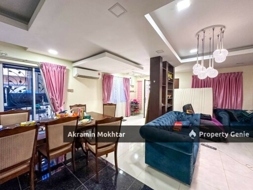 Freehold & Fully Renovated | 2 Storey Semi D House Jln Suasana Bandar Tun Hussein Onn