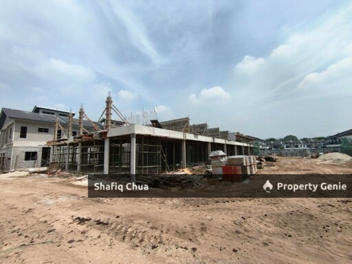 Rumah Baru Design Moden 2 Tingkat Teres Di Jalan Bangau, Telok Panglima Garang