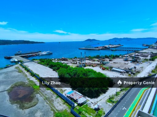 Sea View Jesselton Quay CitiPads Soho Suites, Airbnb Biz, Corner Lot, 525 sq ft, 2Bed 1Bath, Fully Furnished, Kota Kinabalu City Centre