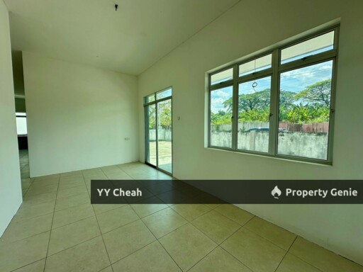 Menglembu Ipoh Single Storey Corner House For Sale Brand New Never Occupied Facing North