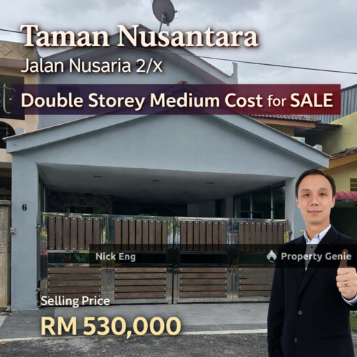 Taman Nusantara Jalan Nusaria Double Storey Medium Cost ( Renovated )
