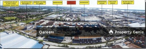 Warehouse with 1 Acre Land North Port Klang