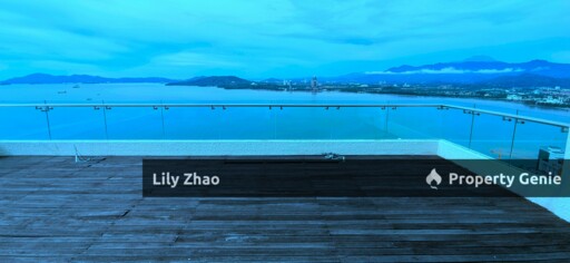 Exclusive Full Sea View Triplex Resort Penthouse for Sale, 6,016 sf @Signal Hill, Kota Kinabalu City, Sabah