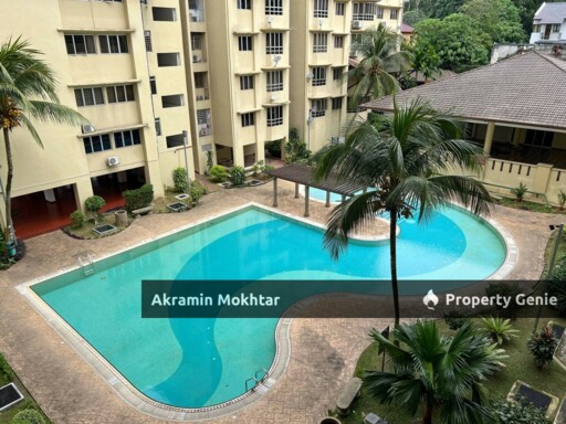 Freehold, Partially Furnished & 1 Covered Parking | Astana Putra Condominium at  Bukit Rahman Putra