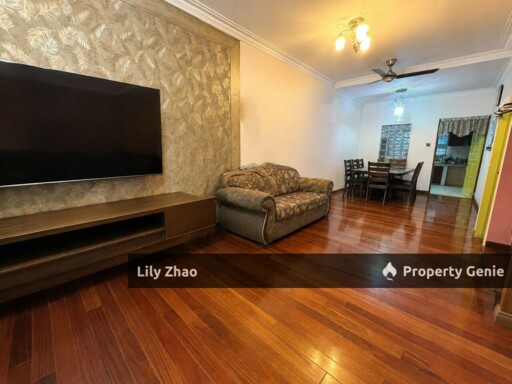 2-Storey Terrace House for Rent, 4 Rooms 3 Bath, Furnished, 2,544 Sqft, Taman Hungab, Noosob, Penampang, Kota Kinabalu, Sabah