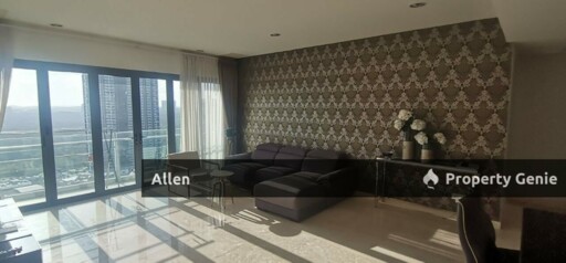 High-Floor Luxury! Fully Furnished 2+1 Bed Imperia @ Puteri Harbour for Rent