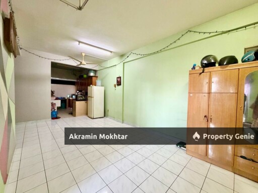 Freehold, Level 1 & 1 Parking | Apartment Seri Suria, Bukit Kemuning, Shah Alam