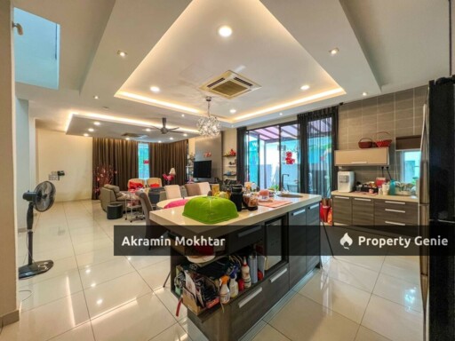 FREEHOLD & FULLY FURNISHED | 2 STOREY SEMI D, CASSIA @ GARDEN RESIDENCE, CYBERJAYA.