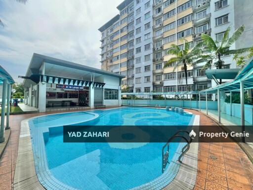 Taman Bukit Pelangi Apartment, Subang Jaya | RM310K - Extended Kitchen, Easy Access to Highway & Partial Furnished