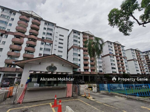 FREEHOLD UNIT, FULLY FURNISHED & 1 PARKING | Idaman Putera Condo, Setapak Kuala Lumpur.