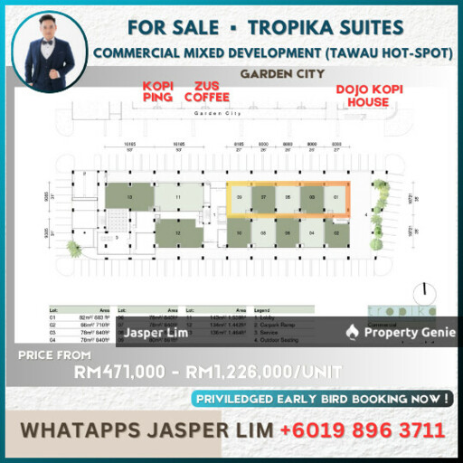 Tropica Suite Commercial (Mixed Development + Hotel)