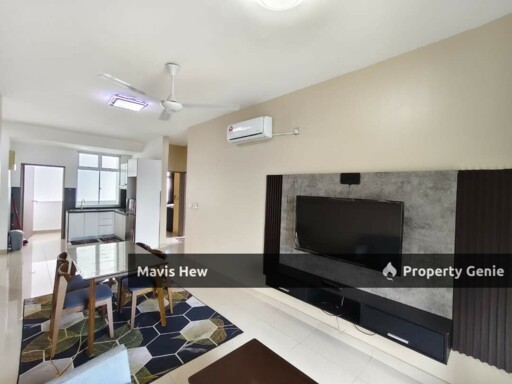 For Rent, SKS Habitat @ Larkin, 2 Carpark, Fully Funrished