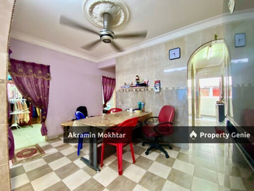 End Lot, Facing Open (Lake), Partially Furnished & Renovated | Apartment Desa Tasik 6B Bandar  Tasik Selatan Sungai Besi, KL
